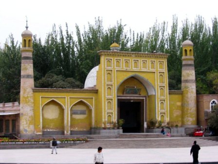 Masjid-Id-Kah-di-Kashgar-Xinjiang-China